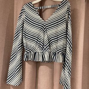 Express Striped Blouse